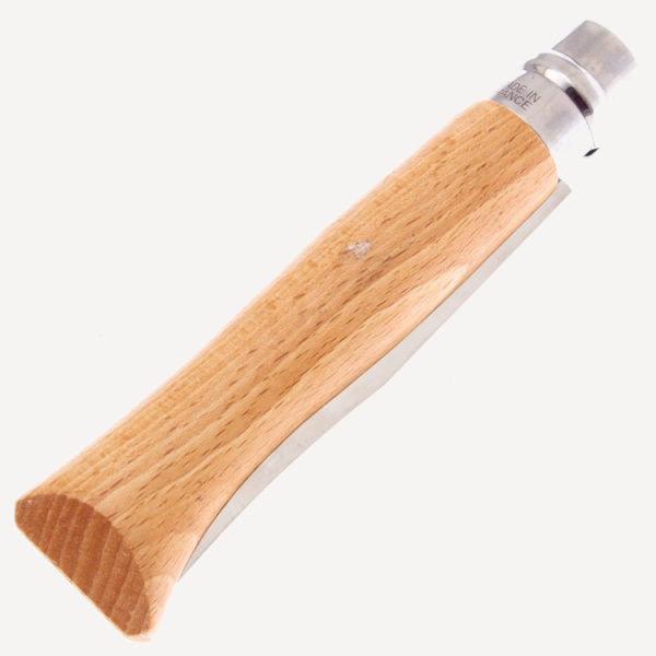 Нож складной Opinel Tradition №12 VRN (Carbone) 12см (Бук / угле. Сталь)